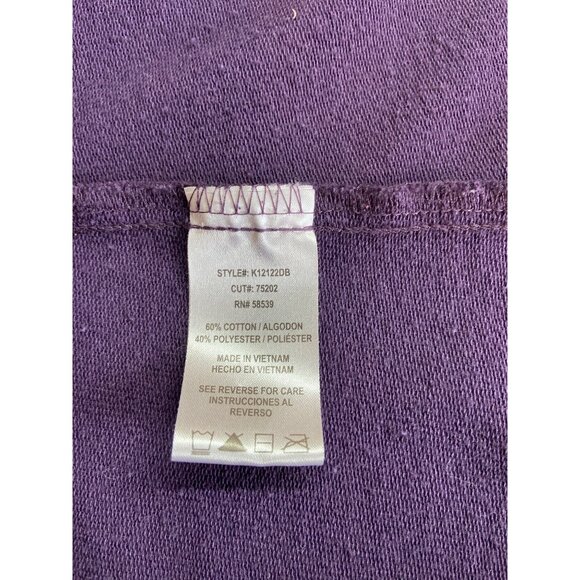 Kare Ruffle Button Jacket Med Purple Romantic Cottagecore Retro Glam Blazer - Picture 5 of 8